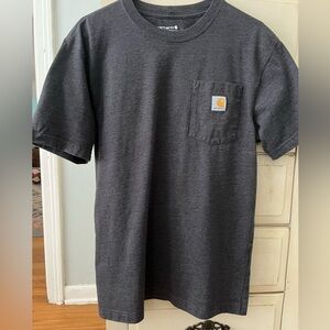 Carhartt Charcoal Loose Fit Pocket Tee